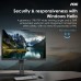 AOC Q27P3CW 27 inch LCD Monitor (2560x1440), QHD 3-Sided Display, Adaptive Sync, HDMI, USB-C & DisplayPort Connectivity, 4ms Response time, 75Hz Refresh Rate, Adjustable-Height & Flicker Free (Black)
