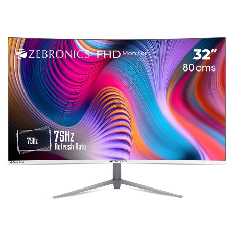 Zebronics 32" Curved FHD LED Monitor ( ZEB-AC32 FHD)