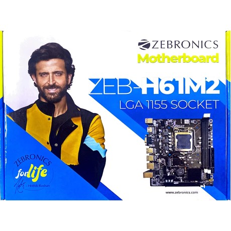 Zebronics H61 M2 - LGA 1155 Socket Motherboard