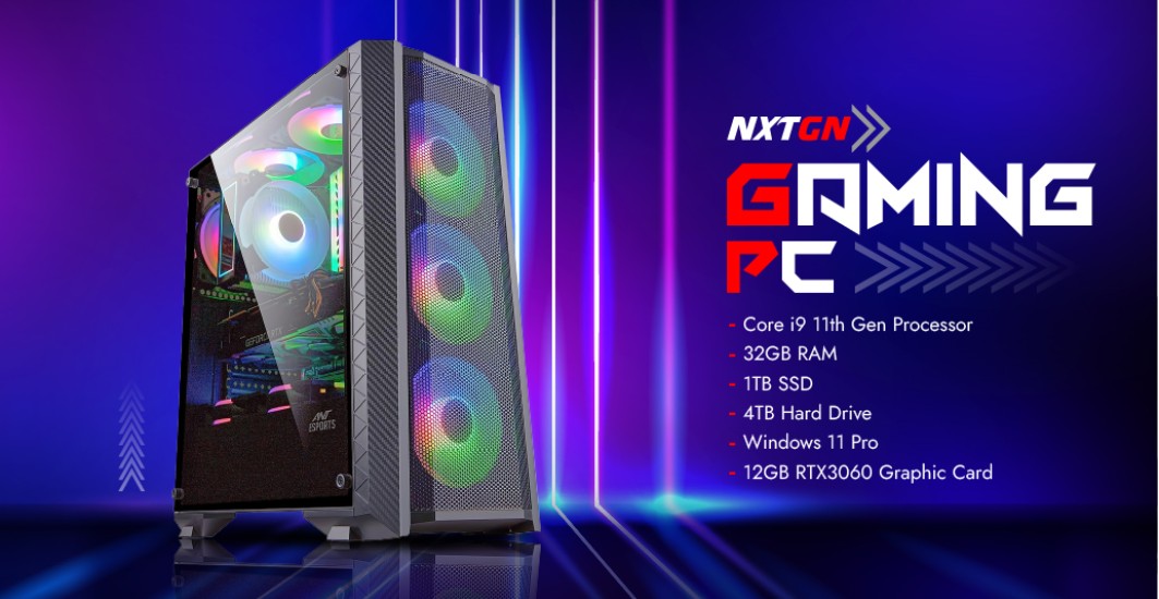 NXTGN Core I9 14th Generation Desktop Pc